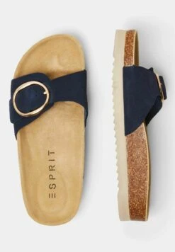 ESPRIT Mit Schnalle - Muiltjes - Navy -Esprit 50730e85f92b4d20a13fd8a228a4ccde