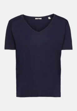 ESPRIT Sticht - T-Shirt Basic - Navy 14 ESPRIT Sticht - T-Shirt Basic - Navy -Esprit 5160cafa441c4364a7740e3513f021be