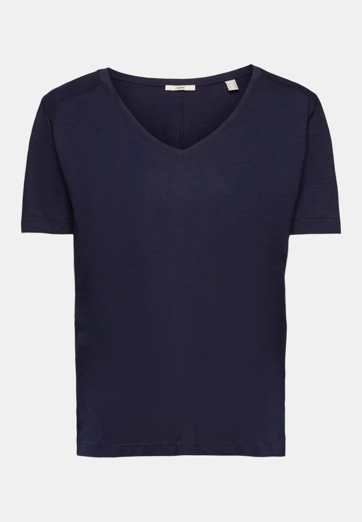 ESPRIT Sticht - T-Shirt Basic - Navy 8 ESPRIT Sticht - T-Shirt Basic - Navy - Afbeelding 6