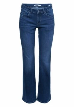 Edc By Esprit Flared Jeans - Blue Dark Washed -Esprit 519f1aef65e847959d90275a588ce566