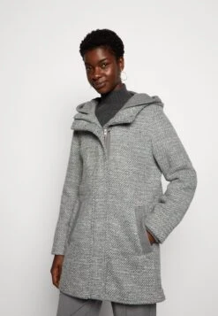 ESPRIT Coat - Halflange Jas - Light Grey -Esprit 538e6b6a106e4c63b43eeae19e720293