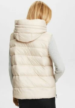ESPRIT Ultra Light Vest - Bodywarmer - Cream Beige -Esprit 558e6d2c49994bf99842ddc2482d66a2
