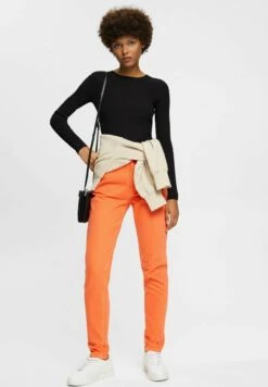 ESPRIT Mom Fit- Broek - Orange Red New -Esprit 55cdce9168284140bc2d5441146d67f4