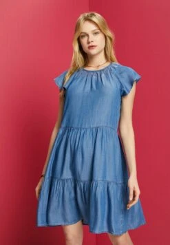 Edc By Esprit Light - Spijkerjurk - Blue Medium Washed New -Esprit 55e5156f5f484320802509a538b7a432