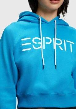 ESPRIT Hoodie - Turquoise -Esprit 58e816e54be145b9a28b331d1ddeb371