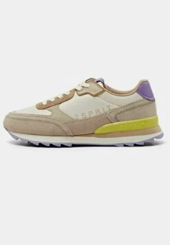 ESPRIT Mit Echtem - Sneakers Laag - Beige -Esprit 5a6c880009f542fabdc0823b1b8244d3