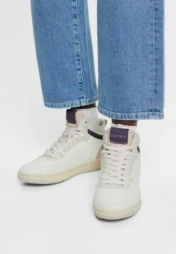 ESPRIT Sneakers Hoog - White
