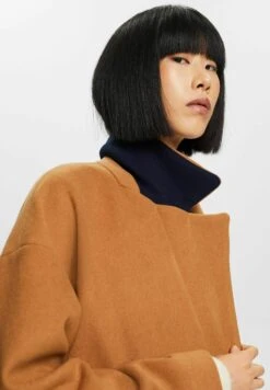 ESPRIT Halflange Jas - Caramel -Esprit 5c0984db3c424e6ba54c9e9087478fa3