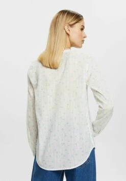 ESPRIT Dobby Mit Blumenprint - Blouse - Off White -Esprit 5c1fbfbd07fd4236b0e3ca6194be39e6