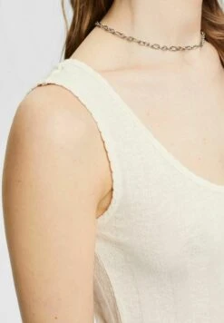 Edc By Esprit Top - Light Taupe -Esprit 5c3e04a1d14e492e8ba0890b26ce19ee