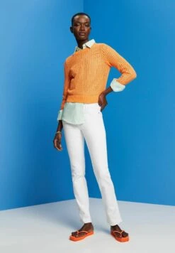 Edc By Esprit Slim Fit Jeans - White -Esprit 5c498571bc21453d9b07a861f14d8b17