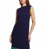 ESPRIT Ärmelloses Mit Rundhals - Gebreide Jurk - Dark Blue -Esprit 5c51b2f5fdb4473faf10fcf0e4ef071c