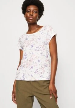 Edc By Esprit F Sus Aop Slub - T-Shirt Print - Off White -Esprit 5e5b6c4f39df4e18a36cb58e24f97bf8