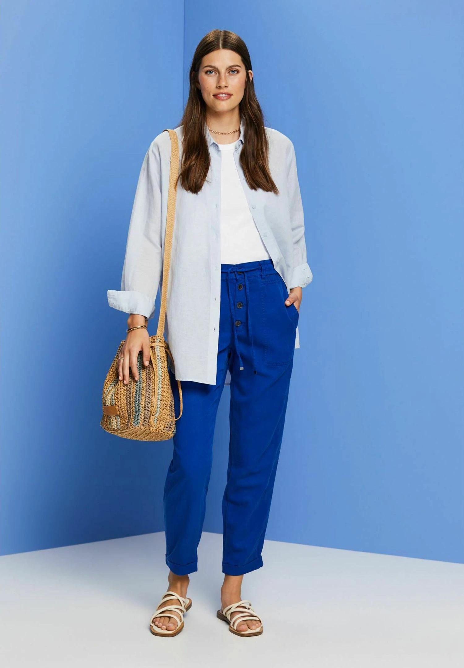 ESPRIT Broek - Ink 5 ESPRIT Broek - Ink - Afbeelding 3