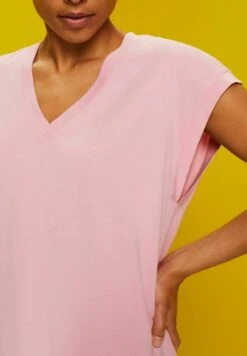 Edc By Esprit T-Shirt Basic - Pink -Esprit 5fc93d1b0f3b42a78c3d3fc39f785976