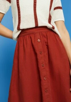 ESPRIT Light- A-Lijn Rok - Terracotta New -Esprit 6036c2b753b6421a8aecaed2df2ff44e