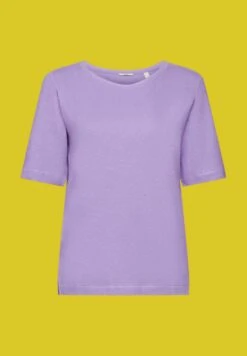 ESPRIT T-Shirt Basic - Purple -Esprit 61a717fc3c06405485908d10054c1b20