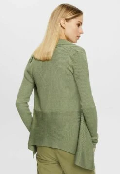 ESPRIT Cardigan - Vest - Light Khaki Colorway -Esprit 61d2ba3195d94d0aa955643915c00efe