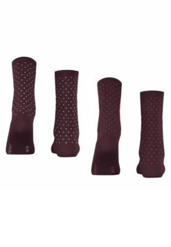 ESPRIT Fine Dot 2-Pack - Sokken - Claret -Esprit 6222f1a55b824ff884a2b59e5f059fde
