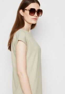 ESPRIT Dress Above Knee - Jerseyjurk - Dusty Green -Esprit 62cdd6d204674502a8f98bdf1d3623cd