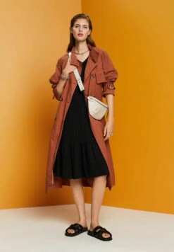 Edc By Esprit Strukturiertes- Jurk - Black -Esprit 634bf3f0ab654a4a967dbc8dd0c325e3