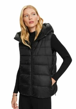 ESPRIT Ultra Light Vest - Bodywarmer - Black -Esprit 63d7ac1f0c6245b68fe9ac470d27454f