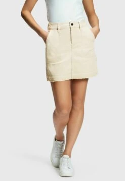 ESPRIT Mit Ausgestelltem Saum - A-Lijn Rok - Sand