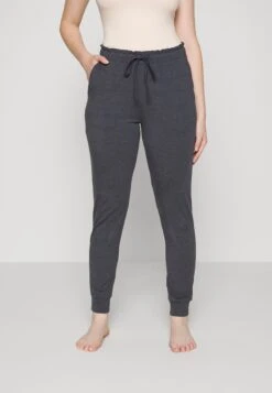 ESPRIT Cosy Melange Sus Single Long - Pyjamabroek - Navy