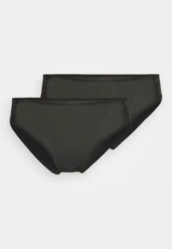 ESPRIT Seasonal Mid Waist Brief 2 Pack - Slip - Black -Esprit 68a918c57d944a22a2e8eeeb45d42d2e
