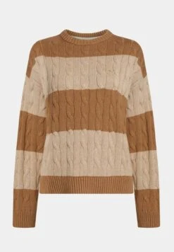 ESPRIT Gestreifter - Trui - Sand 11 ESPRIT Gestreifter - Trui - Sand -Esprit 68e38b25cbd34f96b219606b46e7c64d