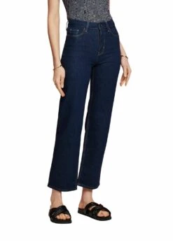 ESPRIT Straight Leg Jeans - Blue Rinse