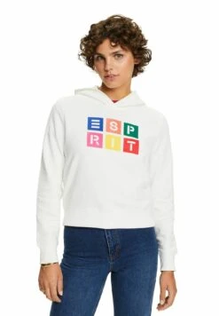 ESPRIT Hoodie - Off White -Esprit 6ab105b8dc1842a1ba755c2b1ad5870a