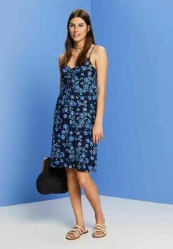 Edc By Esprit Cv Strap - Jurk - Navy -Esprit 6ce6700d83884a0b8cbfc0ad8aa2f644