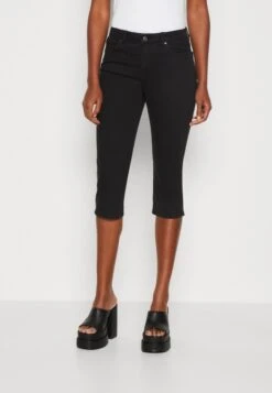 Edc By Esprit Capri - Jeansshort - Black