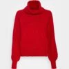 Edc By Esprit Neck Sweater - Trui - Dark Red -Esprit 6dfc214a38664c76ad511b0321792a15
