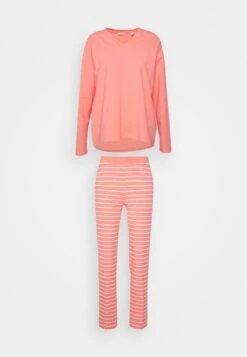 ESPRIT Y D Sus Mel Long Leg Long Sleeve - Pyjama - Coral -Esprit 6efd8dad49e94b67a091bf824cf3c875