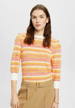 ESPRIT Materialmix - Trui - Orange Red New