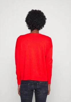 ESPRIT Sus Vneck - Vest - Red -Esprit 7200f81672bd444c9ea3120d93316929