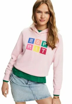 ESPRIT Hoodie - Pastel Pink -Esprit 75680c0a1fc5497b96916add7de907b9
