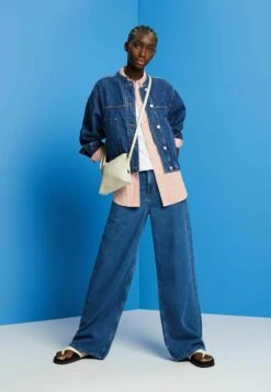 ESPRIT Spijkerjas - Blue Dark Washed -Esprit 756e81e9bed140cc81bf09fe24ed7e5e