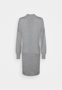 ESPRIT Mockneck Dress - Gebreide Jurk - Medium Grey -Esprit 7883ea31bd724cc294ab812be0e81de2