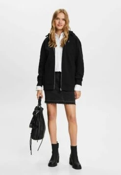 ESPRIT Sweater Met Rits - Black -Esprit 78adaf2e37e844329675bd31b6c82ddc