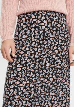 ESPRIT Gemusterter - A-Lijn Rok - New Black -Esprit 78e407da188f45c48afddd68ccf7a4df