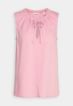 Edc By Esprit Bubble Hem - Blouse - Pink -Esprit 78ea5edda3284b4096fc1c9b0b1a0eb0