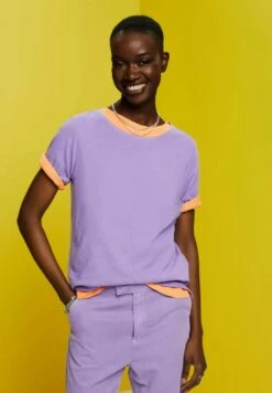 ESPRIT T-Shirt Basic - Purple -Esprit 7a147f01c6e64610b379bdfa9433e181