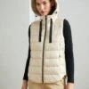 ESPRIT Tape Vest - Bodywarmer - Cream Beige -Esprit 7cf22a5dd1a04de3b902af5977dbb311