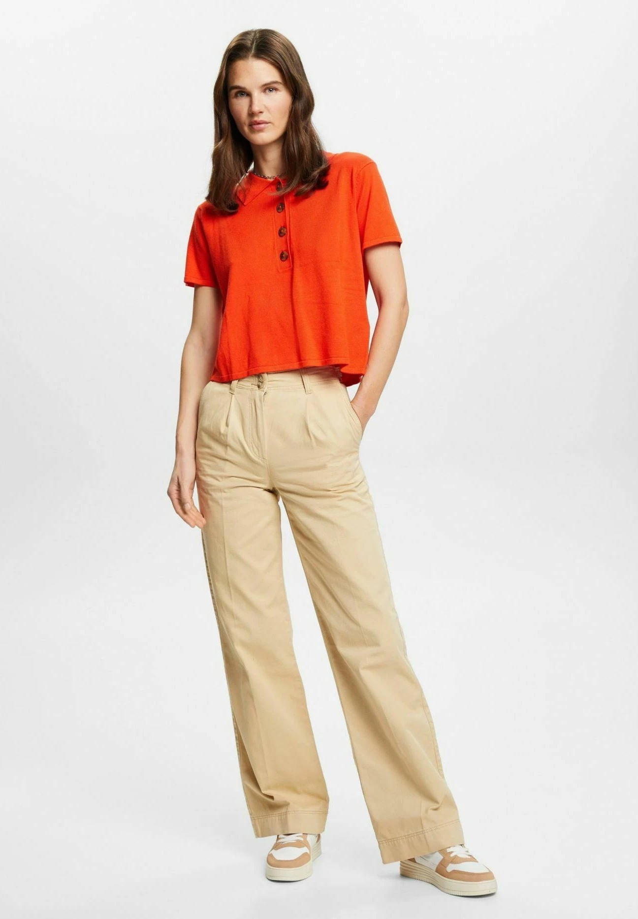 ESPRIT Broek - Sand 8 ESPRIT Broek - Sand - Afbeelding 6