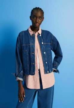 ESPRIT Spijkerjas - Blue Dark Washed -Esprit 7d39316f6fac4230b6c6ed11695361d5