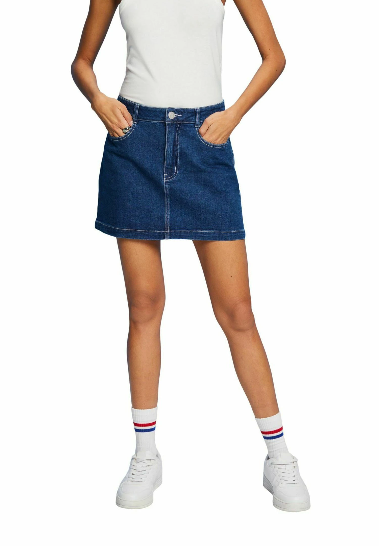 ESPRIT Jeansrok - Blue Medium Washed New 3 ESPRIT Jeansrok - Blue Medium Washed New