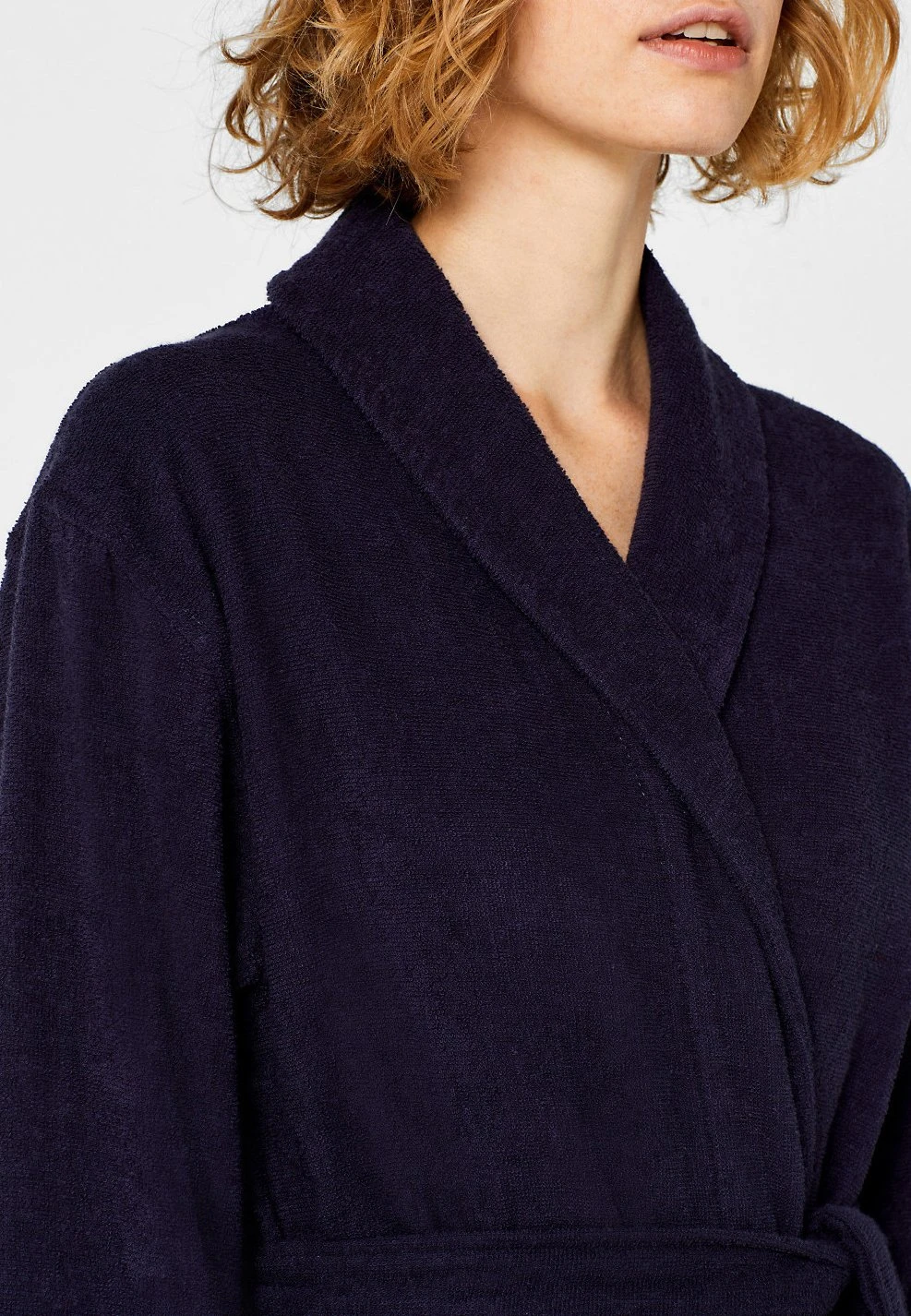 ESPRIT Badjas - Navy Blue 6 ESPRIT Badjas - Navy Blue - Afbeelding 4